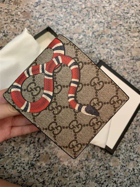 gucci replica wallets|authentic gucci snake wallet.